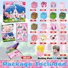 Annexfun Building Blocks-100PCS Building Blocks, Building Castle Princess Castle Garden STEM Cubes for Toddler Kids Toys, Construction Toys for Kids Ages 3+, Christmas Birthday Gifts for Girls
