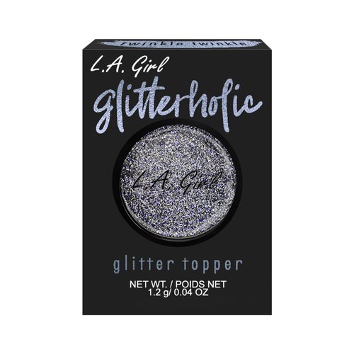 L.A. Girl Glitterholic Glitter Eyeshadow (Twinkle Twinkle (Silver))