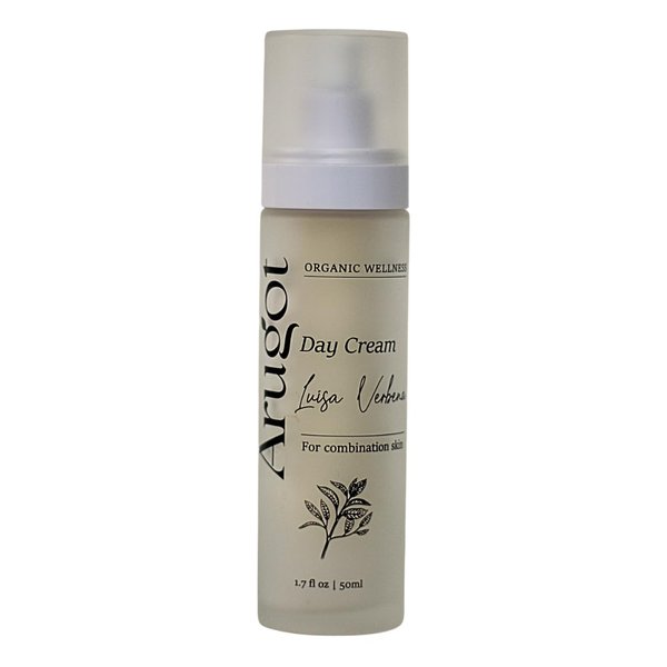 Arugot Luisa Verbena Organic Verbena Day Cream, Skin Moisturizer for Face & Neck, Made in Israel, 1.7 ounces