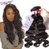 UNICE Malaysian Body Wave Human Hair Weave 3 Bundles 100% Unprocessed Virgin Human Hair Weave Sew In Human Hair Extensions Natural Color 20 22 24 inches