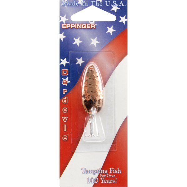Dardevle Midget Copper Back 3/16 oz Fishing Spoons