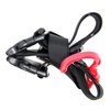 SAMSFX Fishing Wader Boot Hanger Hanging Strap Belt with Swivel Hook (Plastic Hook, Red)