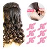 Hair Curlers for Short Hair, No Heat Hair Rollers Spiral Curlers, 20pcs Hair Curler Rollers Flexible Soft Sponge DIY Night Sleep Hair Styling Tools, DIY Hairstyle Tools for Women