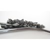 Generic Blue flower and dark silver alligator hair claw clip with crystals
