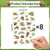 Gameza Reptile Temporary Tattoos Decorations - 240+ Reptile Party Favors Tattoo Sticker Safari Animals Party Decorations Supplies Lizard Snake Temporary Tattoos Kids Reptile Birthday Party Decorations