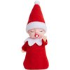 JOYIN Christmas Elf Plush Doll, Red Tiny Elf Doll Sleeping Mini Elf Doll with Pacifier Soft Plush Christmas Accessories for Christmas Holiday Decorations, Christmas Dress-Up Party.