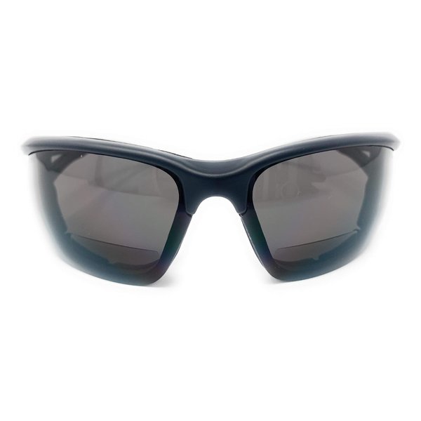 The Chopper Safety Bifocal Sunglasses Reading Glasses, Foam Padded ANSI Z87 Tinted Sun Reader for Men and Women + 2.50 Black