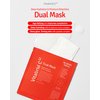 VITABRID C12 Dual Mask Korean Face Mask for Anti Aging, Firming, Hydrating, Nourishing with Highly Concentrated Peptide, Vitamin C Essence - Hypoallergenic Microfiber Sheet, 1.02 fl.oz. 5 Sheets
