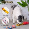 Nocciola 5 PCS Dog Toys Birthday Present for Dad, Fun Squeaky Dog Toy for Small Medium Breed, Puppy Puzzle Dog Toy to Keep Them Busy