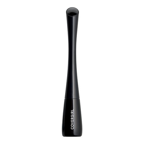 COVERGIRL Get In Line Liquid Eyeliner, Black Crystal, Long Lasting, 0.08 Ounces, Feather-Fine Tip, Contour-Grip Handle, Quick-Dry Liquid Eyeliner, Removes Easily