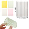 20 Pieces Magic Bangs Hair Pad, Square Hair Fringe Stickers Hair Hair, Fringe Stickers, Hair Paste Pad Hair Fringe Fixed, Men and Women Accessories Hair Grippers