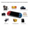 Specialized 1000 Games Built-In 5.1" 8GB 128Bit Video Game Console Portable Handheld Video Game Console 10000 Games 8GB Handheld Double Joystick Game Controller