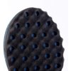 Black Magic Barber Sponge Brush Curl Twist Hair Sponge Big Holes Double-Sided Comb Twist Hair Wave Brush Afro Curling Coil Care Tool Dreads Locking Suitable For Curly Hair Brushes Styling Tools