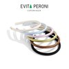 EVITA PERONI Silk Headband Thin Headbands for women Satin Headbands Non Slip and Comfortable Headbands for Women-Olive Green