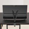 TV Safety Straps Furniture and TV Wall Anchors and Punch-Free Clamp Straps for Baby Proofing, VESA Mounting, Metal Connectors, Black