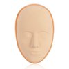 Tattoo Practice Skin Head, ATOMUS Facial Tattoo Training Skin Support Base, Soft Rubber Fake Skin for Permanent Makeup Microblading Eyebrow Lip Eyeliner Tattooing