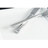 Fortessa Bistro 18/10 Stainless Steel Flatware, 5 Piece Place Setting, Service for 1