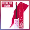 MAYBELLINE New York Super Stay Matte Ink Liquid Lipstick, Transfer-Proof, Long-Lasting, Limited-Edition Birthday-Cake-Scented Shades, Life of the Party, 0.17 Fl Oz