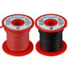 BNTECHGO 16 Gauge Silicone Wire Spool red and Black Each 50ft Flexible 16 AWG Stranded Tinned Copper Wire