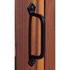 Iron Valley - 9'' Square Door Pull Handle - Solid Cast Iron