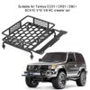 RC Roof Rack, Toy Roof Rack Black Steel Luggage Tray Roof Rack for 1/10 RC Crawler Car(S) Rc Truck Roof Rack 1 10 Rc Truck Roof Rack 1/10 Rc Truck Roof Rack Rc Crawler