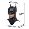 HugOutdoor Halloween Cosplay Man Cool Mask Movie Knight Superhero Costume Accessories Latex Masks Adult Size