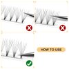 Volume Lash Extensions 6D 0.10mm C Curl Mix-8-15mm Short Stem Premade Fans Soft|Optinal 3D|4D|5D|6D|7D|8D 0.07/0.10mm C/D 8-20mm Mix-9-16mm 12-15mm 8-15mm|(6D 0.10C MIX8-15)