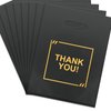 50 Pack Die Cut Plastic Shopping Bags with Thank You Logo 9x12 Merchandise Bags Extra Thick Glossy and Shopping Bags for Retail,Boutique Bags with Handles for Merchandise, Gifts, Trade Shows