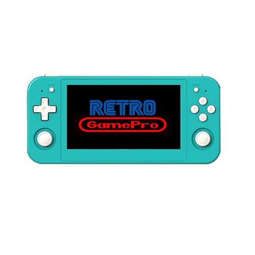RG505 Handheld Game Console with Android 12, 5.94-inch OLED Touch Screen, Unisoc Tiger T618, Built-in 128G TF Card (RG505 Turquoise)