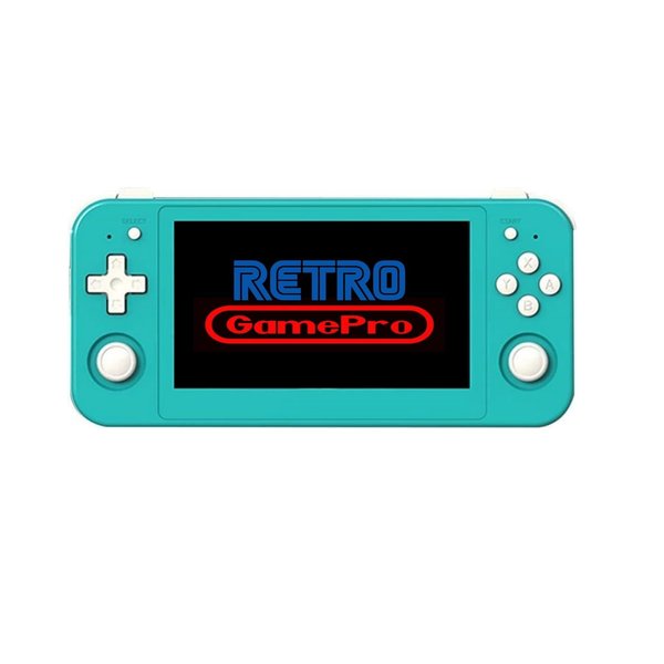 RG505 Handheld Game Console with Android 12, 5.94-inch OLED Touch Screen, Unisoc Tiger T618, Built-in 128G TF Card (RG505 Turquoise)