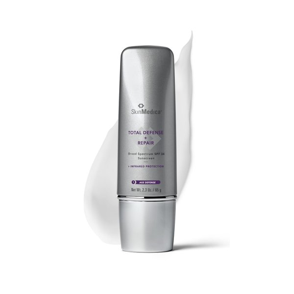SkinMedica Total Defense + Repair SPF 34 Sunscreen for Face. This Lightweight, Facial Sunscreen is Ideal for Oily and/or Combination Skin, 2.3 Oz