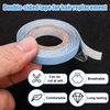 NQEUEPN 2 Rolls Hair Extension Tape, 9.84 Feet Hair Wig Tape Double Sided Adhesive Tape for Hair Extensions Hair Extension Tape Tabs Beauty Tools Hairstyling Essentials for Girls Women