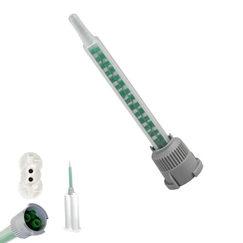 20 Pieces Epoxy Adhesive Mixing Nozzle Tip Resin Mixer Adhesive Gun Applicatior for 50ml/1.7oz(1:1Ratio)