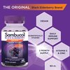 Sambucol Black Elderberry Gummies - Elderberry with Zinc and Vitamin C for Adults, Sambucus Elderberry Gummies, Immune Support Gummies - 60 Count