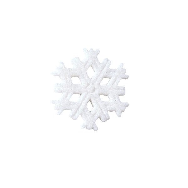 Snowflake Winter Christmas Sugar Decorations Cookie Cupcake Cake 12 Count