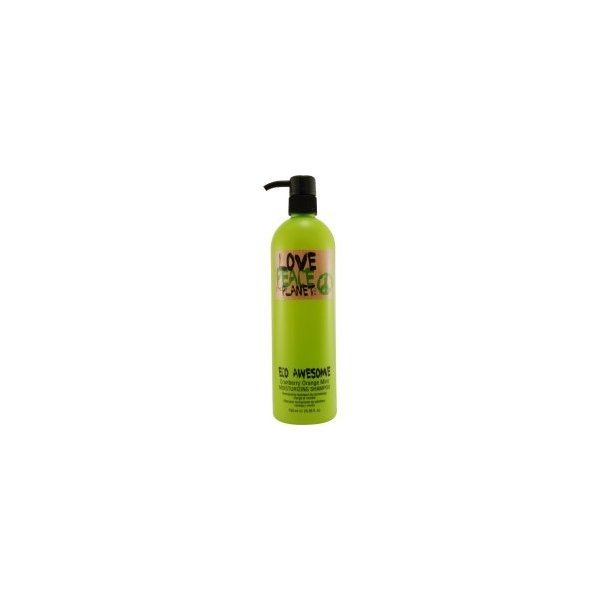 LOVE PEACE & THE PLANET by Tigi ECO AWESOME MOISTURIZING SHAMPOO 25 OZ