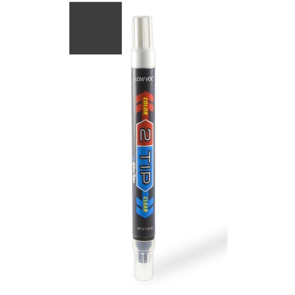 ColorRite 2Tip for Infiniti Q50 Automotive Touch-up Paint - Graphite Shadow Metallic KAD - Color-and-Clearcoat Package