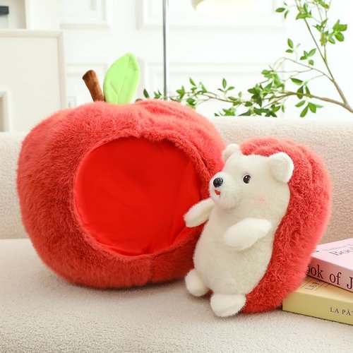 YideOtmz Cute Hedgehog Stuffed Animal Plush Toys, Detachable Hedgehog Plushies Throw Pillows Dolls, Little Hedgehog Pillow,Birthday Gift for Boys and Girls