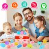 ORWINE Squishies 28pcs Mochi Squishys Toys 2nd Generation Party Favors for Kids Birthday Gift for Girl Boy Glitter Mini Squishy Mochi Animal Squishies Stress Relief Toy Xmas Gift for Kid Adult, Random