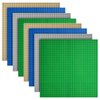 Building Blocks Baseplates Classic Baseplates Building Base Plates for Building Bricks 100% Compatible with Major Brands-Baseplates 10" x 10" (Eight pcs)