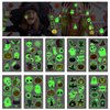 Ozepao 10 Sheets Halloween Temporary Tattoo Stickers Set, 88 Unique Designs with Pumpkins, Skulls, Skeletons, Ghosts, Bats, and More | Perfect for Party Favors, Supplies, and Decoration