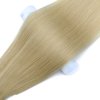 Tape in Hair Extensions Remy Human Hair Platinum Blonde Real Hair 16 inch 20pcs/30grams Seamless Skin Weft Silk Straight Double Sided Tape in Remy Hair (16 inches, 60)
