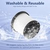PVF110 Washable Filter Replacement for Black and Decker Pivot Vacuums PHV1810, PHV1210, PHV1410, BDH2000PL, BDH2020FLFH, BDH1620FLFH, Compared to Part # PVF110, 90552433, 90552433-01 (4 Pack)