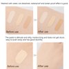 Beauty Lust Tri Color Concealer, Tri-Color Concealer Palette Of Covers Acne Marks Dark, 3 Steps to Face Sculpting Tricolor Concealer, Sweet Mint Concealer Waterproof Long Lasting (1PCS)