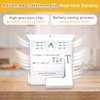 KIDLEDUCT Indoor Outdoor Thermometer Wireless Battery Powered, High Precision Inside Outside Humidity Temperature with Alert, 10S Backlight Weather Thermometers with 1 Sensor, 330ft Wireless, White