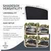 SHADESOX Car Side Window Sunshade (2-Pack) | Window Shade for Baby in Car | Universal Fit for 99% of Cars & Mid Size SUVs | Rear Car Window Shades for Kids and Children | Sun Blocker Window Screens
