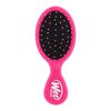 Wet Brush Mini Detangler Hair Brush, Pink - Detangling Travel Hair Brush - Ultra-Soft IntelliFlex Bristles Glide Through Tangles with Ease - Pain-Free - All Hair Types