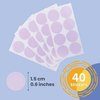 UV Detection Stickers for Sunscreen Reapply Reminder, Suitable for Kids & Adults, 40 Sticker Patches, Sun Cream Detection New