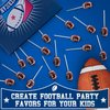 Football Lollipops 12pk- Raspberry Football Candy For Football Party Favors & Football Party Supplies - Football Suckers & Football Treats Ideal Football Food - Football Snacks For Sports Party Favors