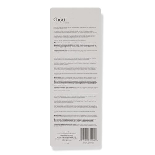 Checi Beige Foot File Medium CH-702CI